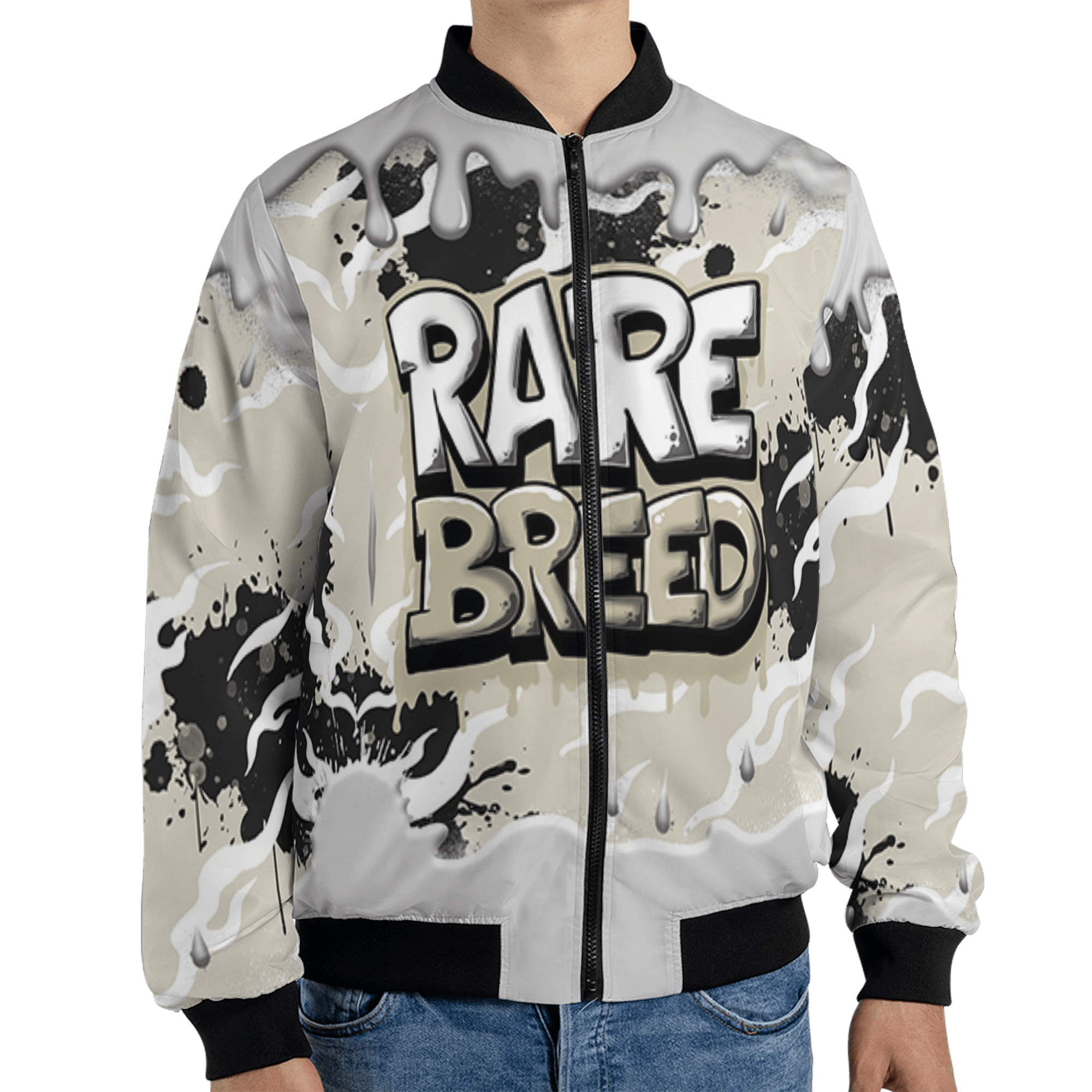 Gratitude 11s Jacket Match Rare Breed 3D All-Over Print Drippin - NastyJamz