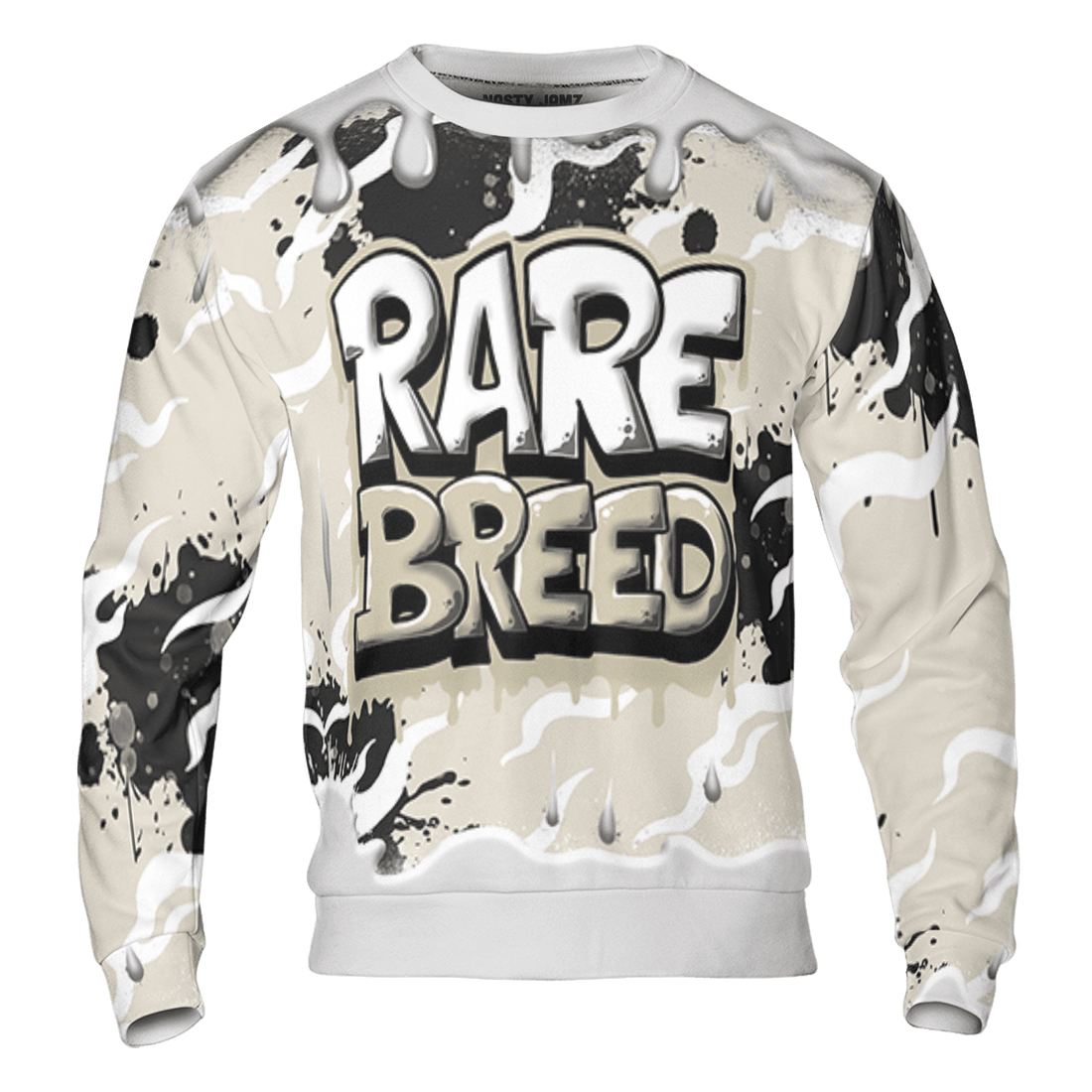 Gratitude 11s Sweatshirt Match Rare Breed 3D All-Over Print Drippin - NastyJamz