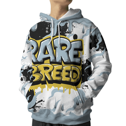 Blue Grey 13s Hoodie Match Rare Breed 3D All-Over Print Drippin - NastyJamz
