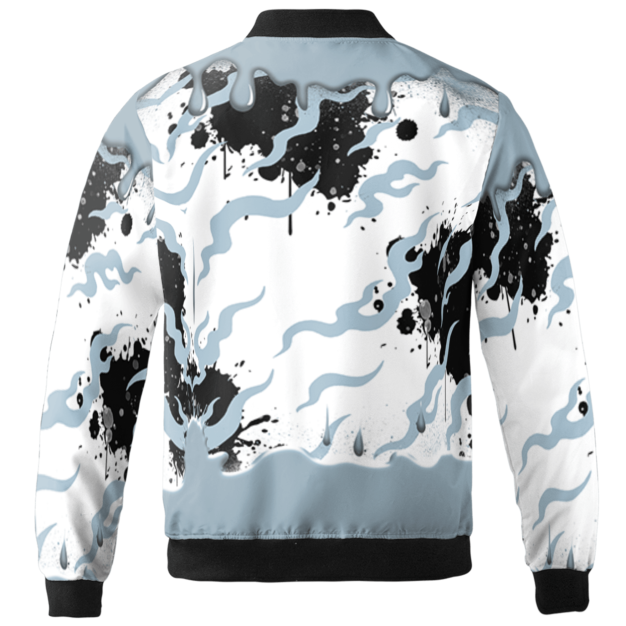 Blue Grey 13s Jacket Match Rare Breed 3D All-Over Print Drippin - NastyJamz