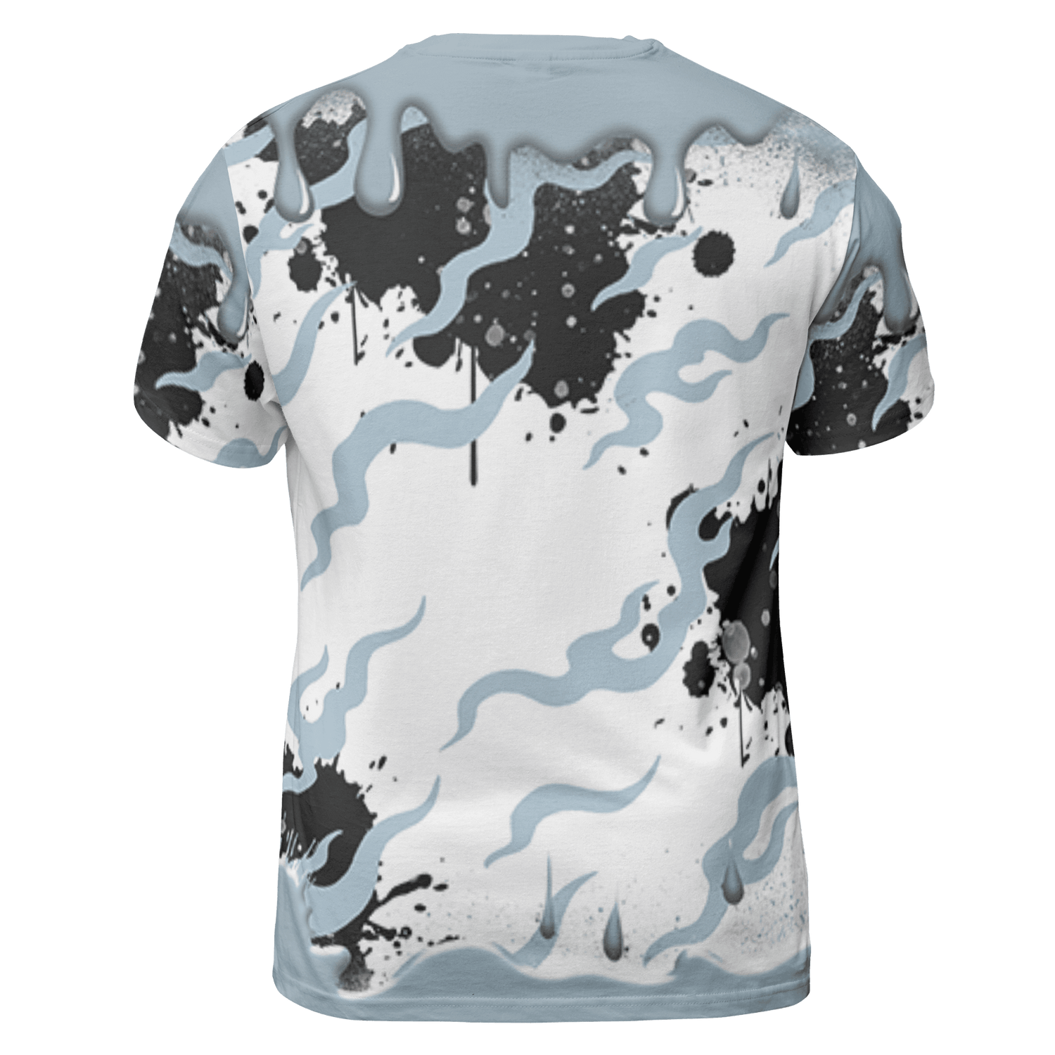 Blue Grey 13s T Shirt Match Rare Breed 3D All-Over Print Drippin - NastyJamz