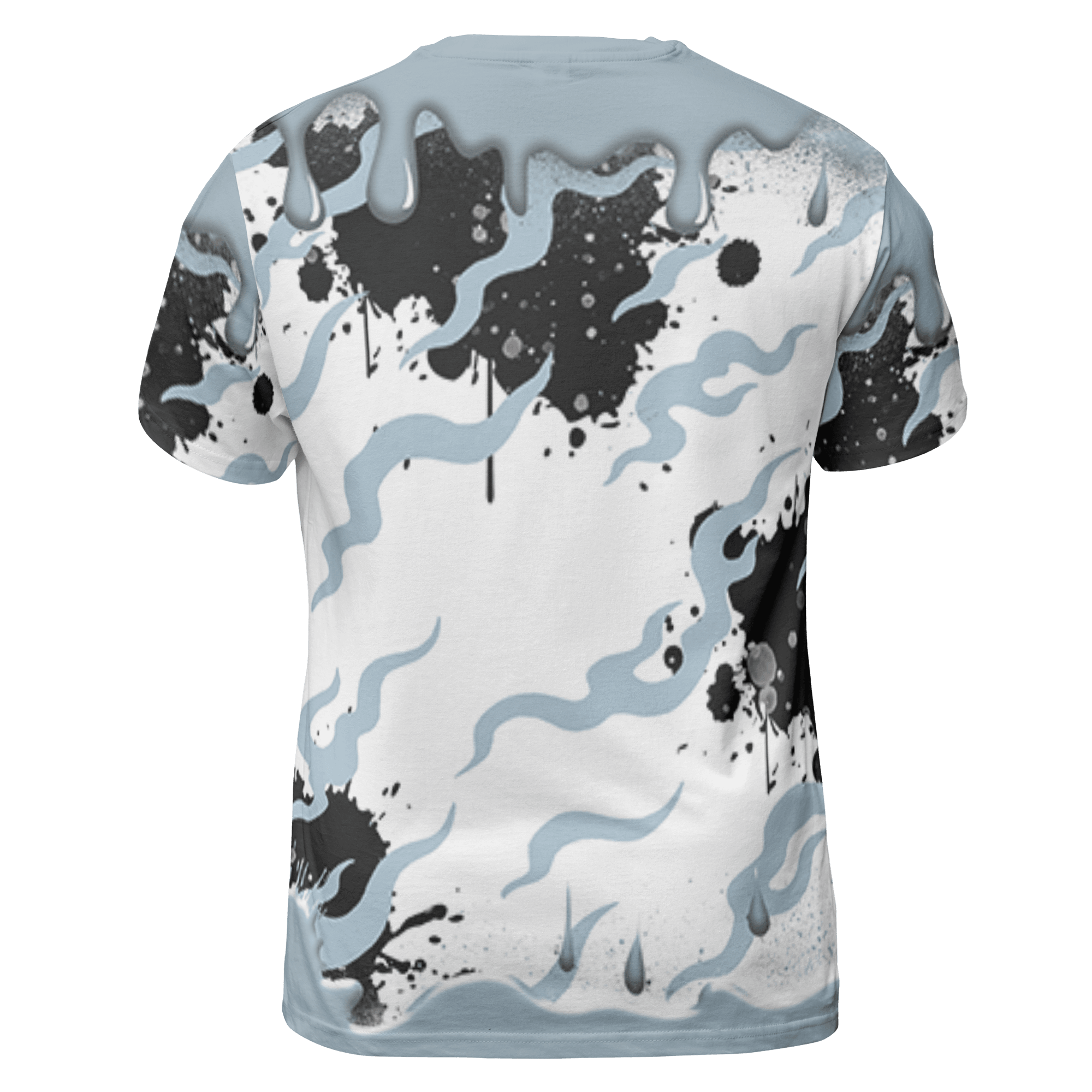 Blue Grey 13s T Shirt Match Rare Breed 3D All-Over Print Drippin - NastyJamz