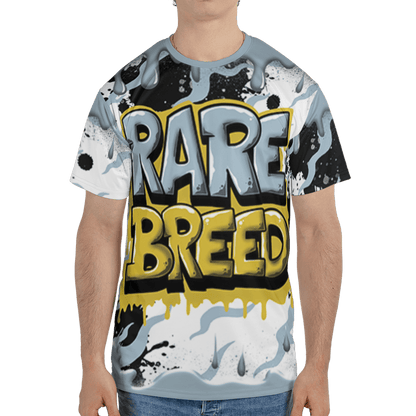 Blue Grey 13s T Shirt Match Rare Breed 3D All-Over Print Drippin - NastyJamz