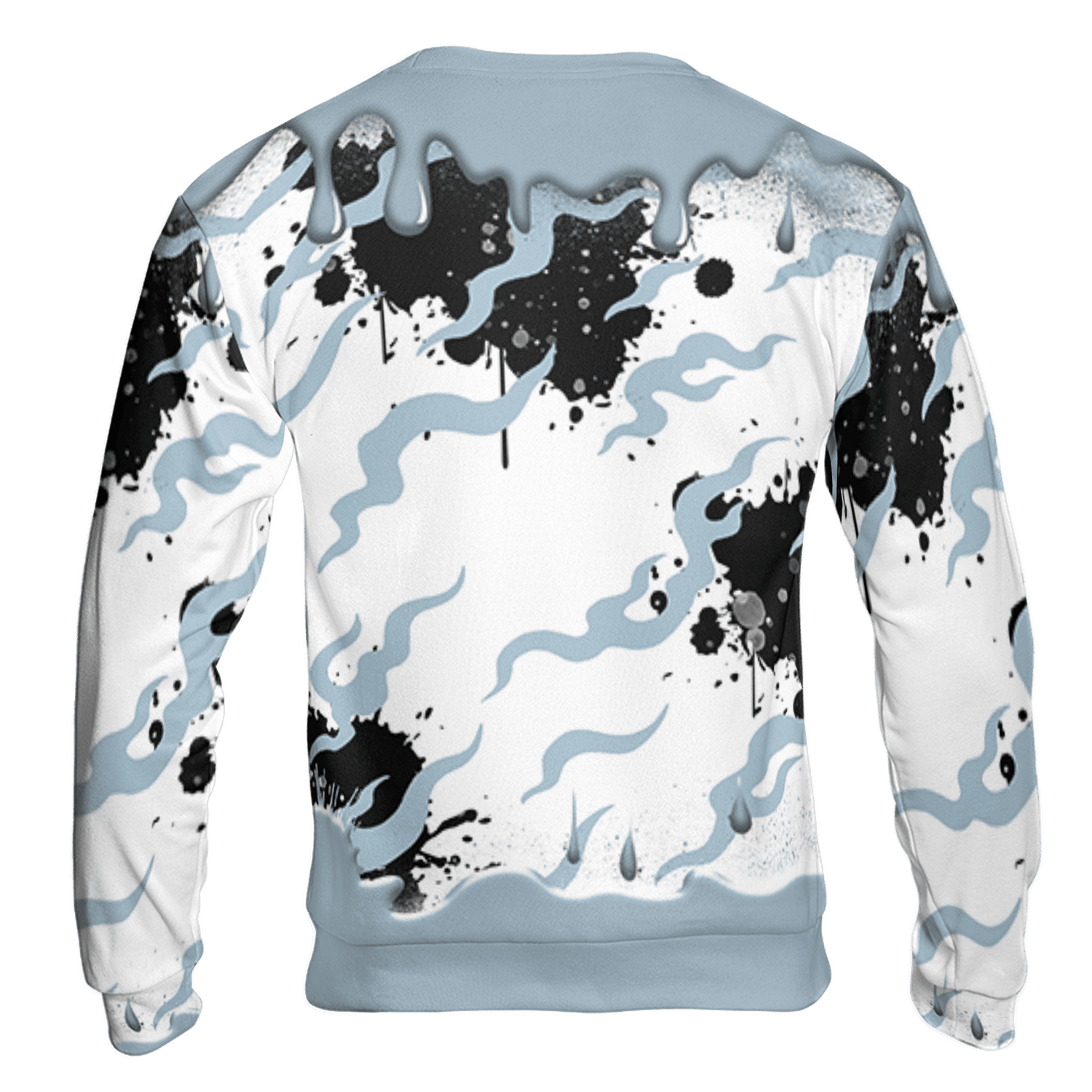 Blue Grey 13s Sweatshirt Match Rare Breed 3D All-Over Print Drippin - NastyJamz