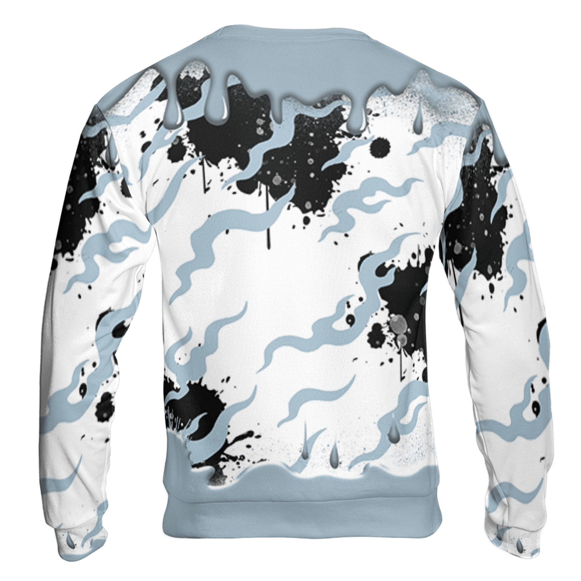 Blue Grey 13s Sweatshirt Match Rare Breed 3D All-Over Print Drippin - NastyJamz
