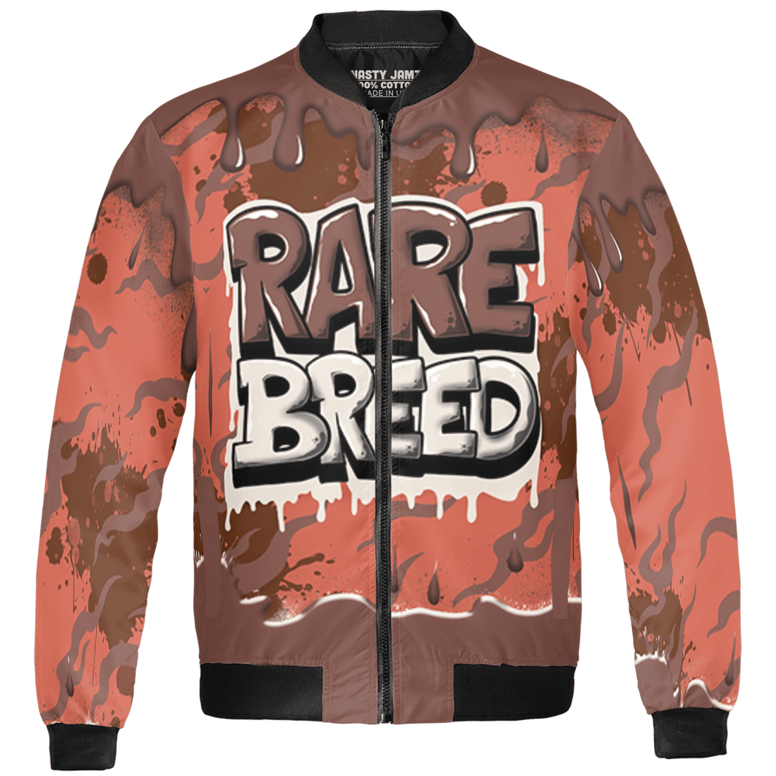 High OG Dusted Clay 1s Jacket Match Rare Breed 3D All-Over Print Drippin - NastyJamz