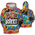 Mid GS Six Championships 1s Hoodie Match Rare Breed 3D All-Over Print Drippin - NastyJamz