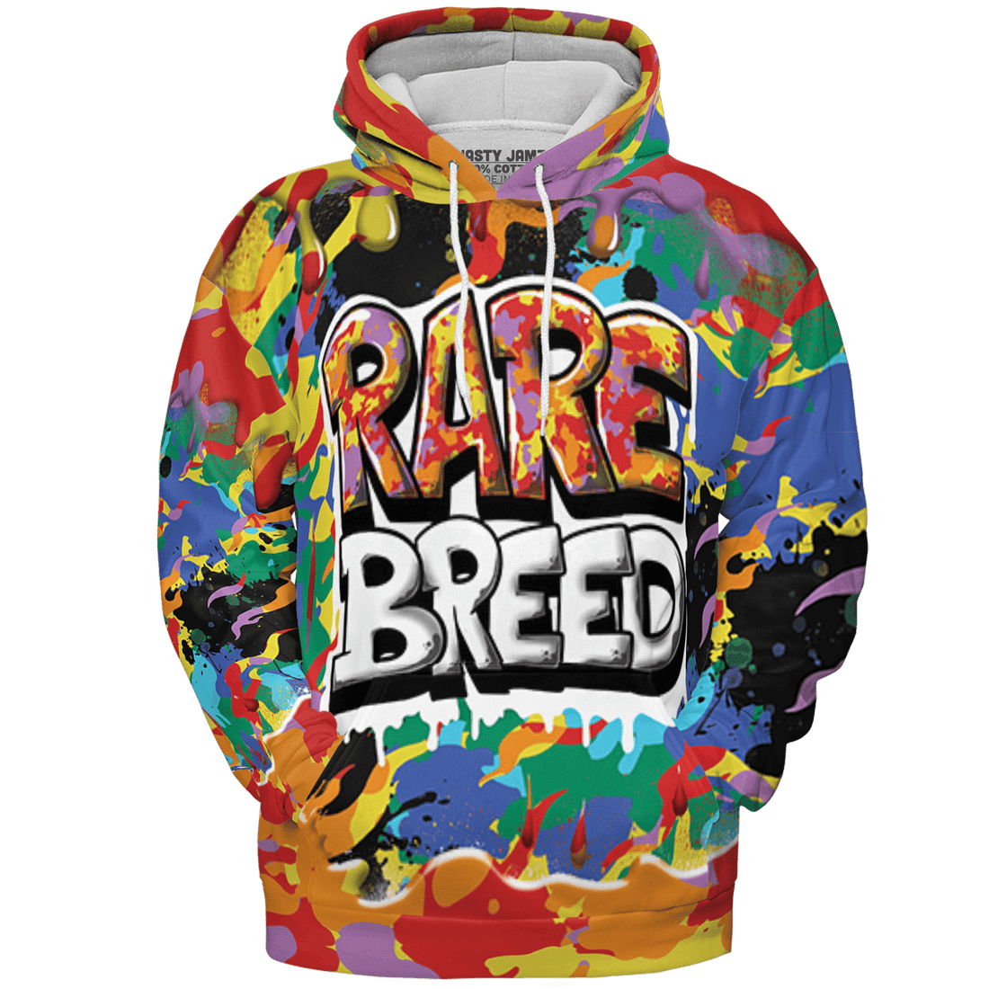 Mid GS Six Championships 1s Hoodie Match Rare Breed 3D All-Over Print Drippin - NastyJamz