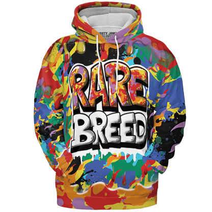 Mid GS Six Championships 1s Hoodie Match Rare Breed 3D All-Over Print Drippin - NastyJamz