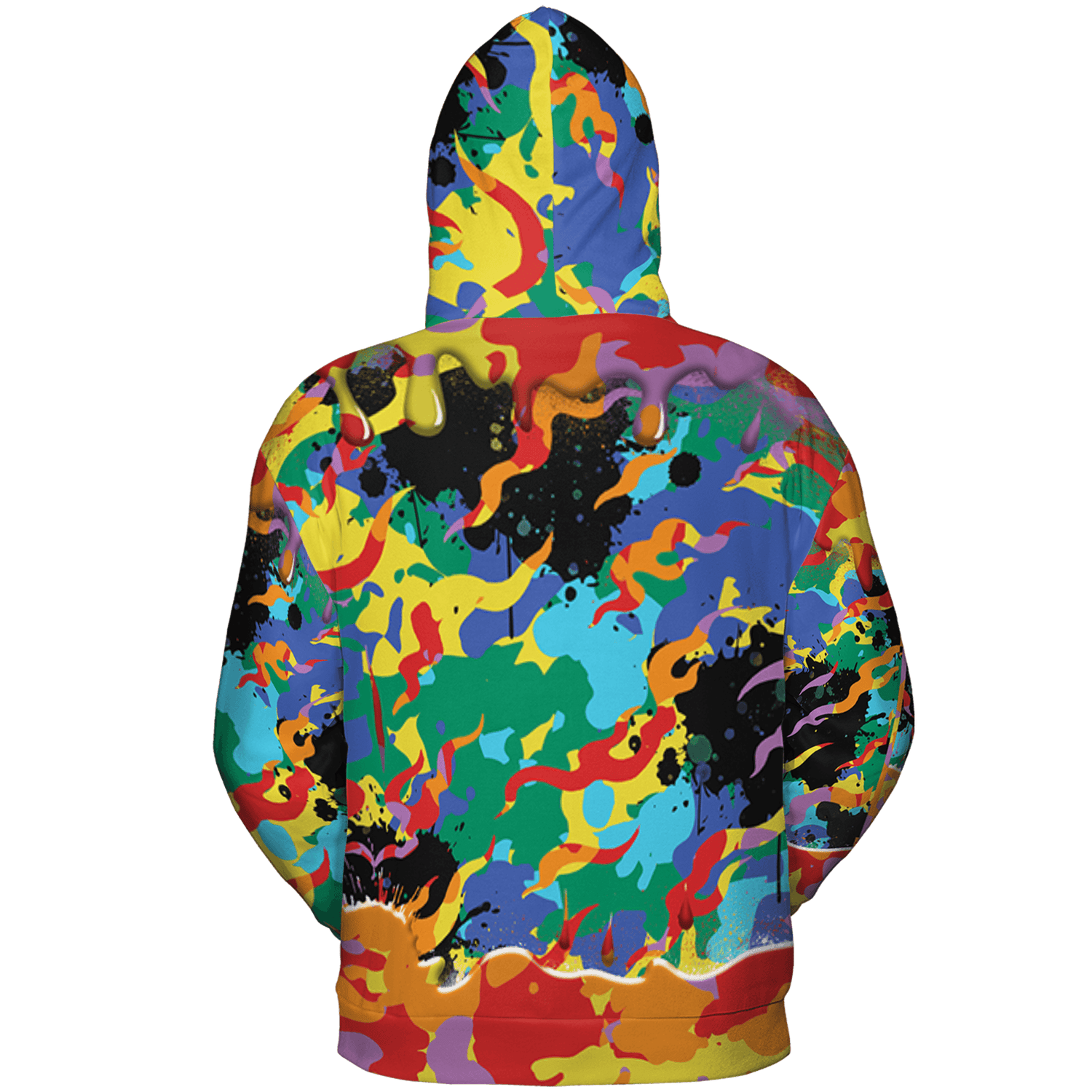 Mid GS Six Championships 1s Hoodie Match Rare Breed 3D All-Over Print Drippin - NastyJamz