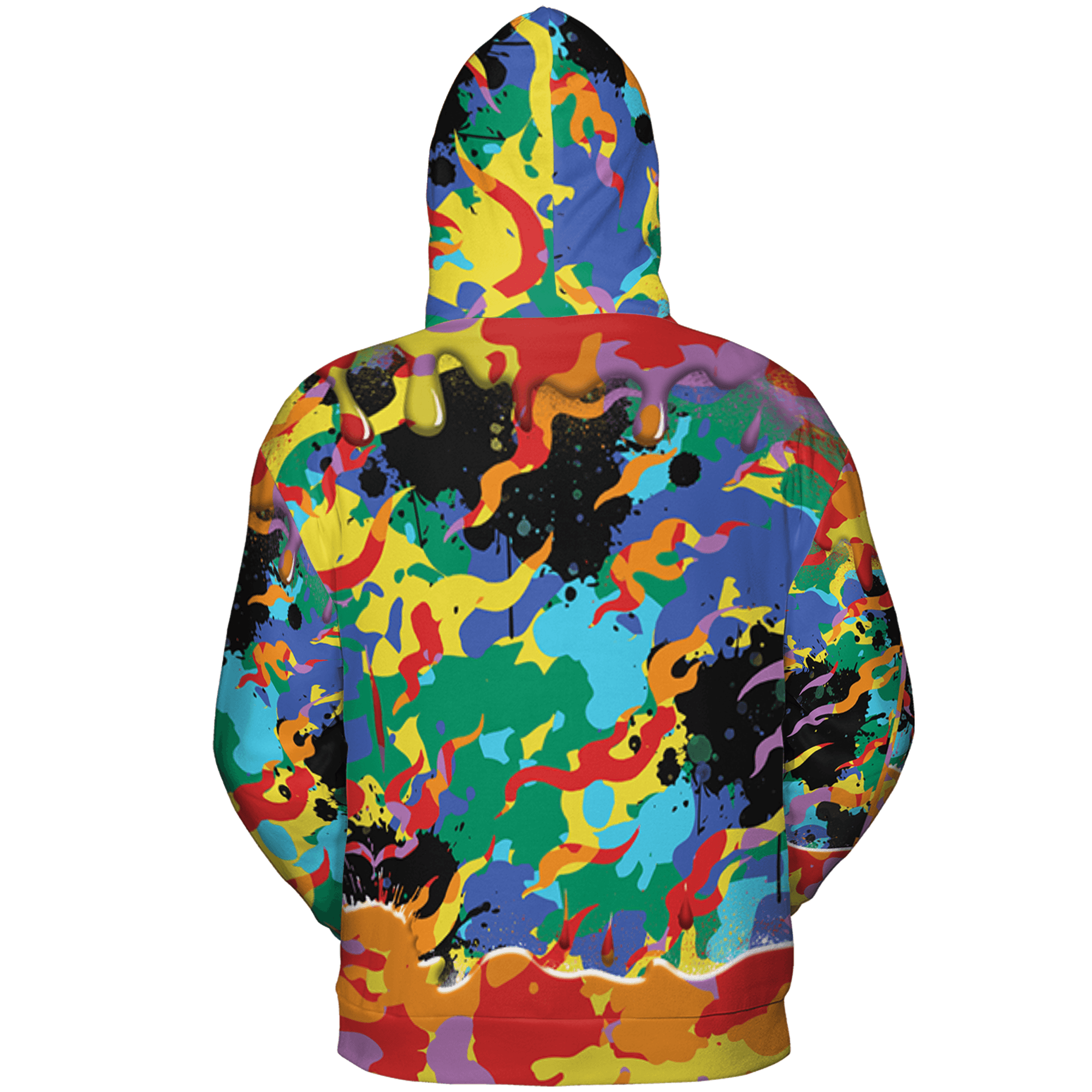 Mid GS Six Championships 1s Hoodie Match Rare Breed 3D All-Over Print Drippin - NastyJamz