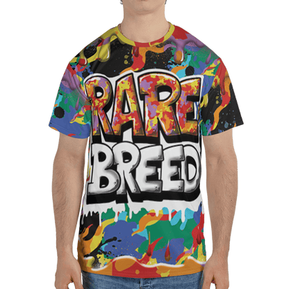 Mid GS Six Championships 1s T Shirt Match Rare Breed 3D All-Over Print Drippin - NastyJamz