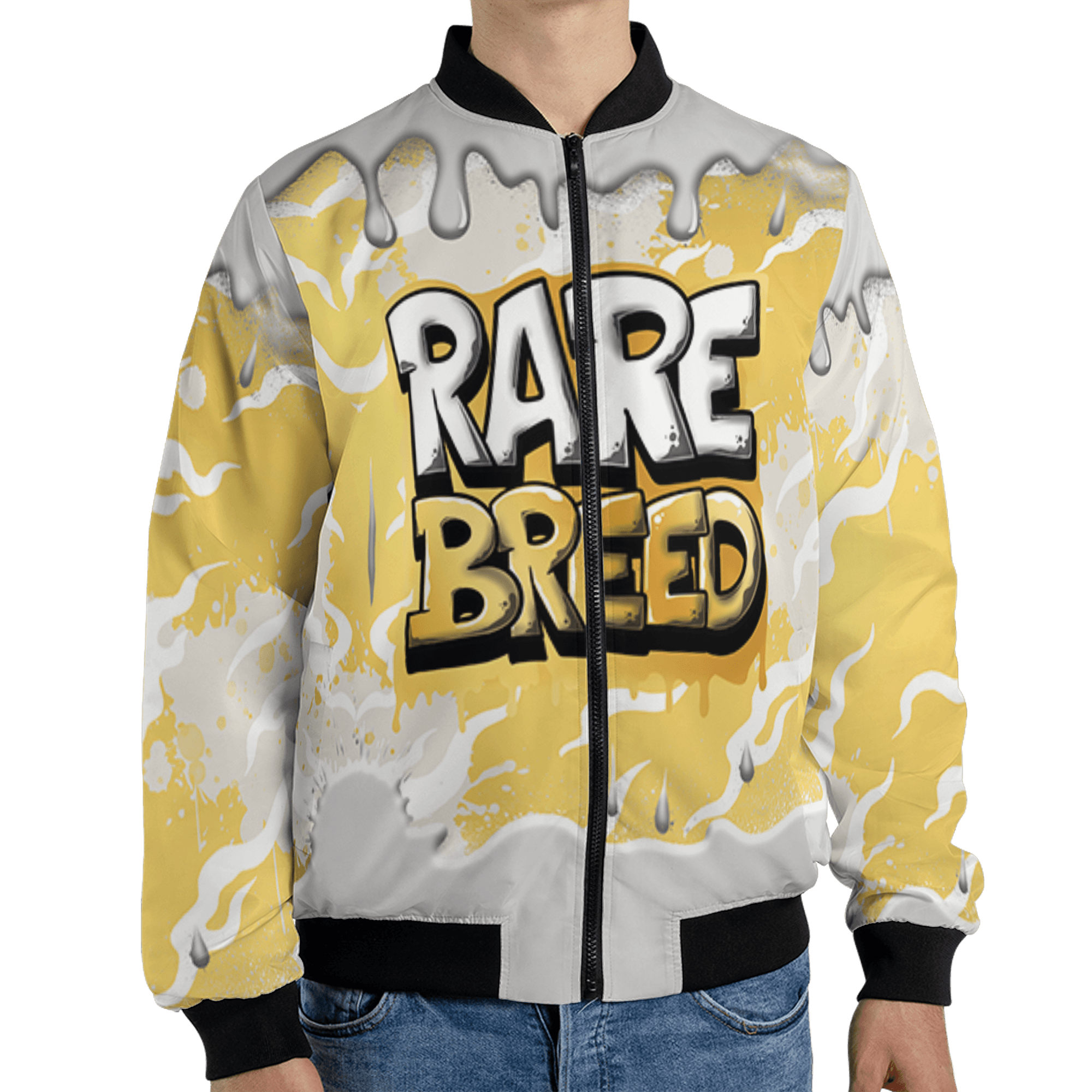 Sail 4s Jacket Match Rare Breed 3D All-Over Print Drippin - NastyJamz