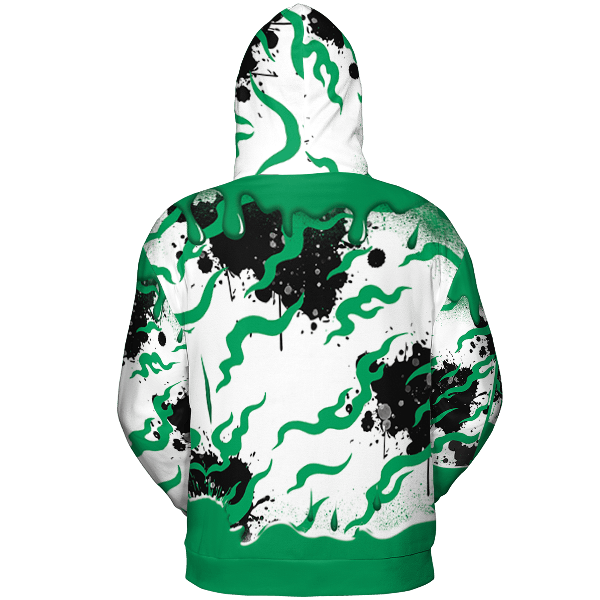 Lucky Green 5s Hoodie Match Rare Breed 3D All-Over Print Drippin - NastyJamz