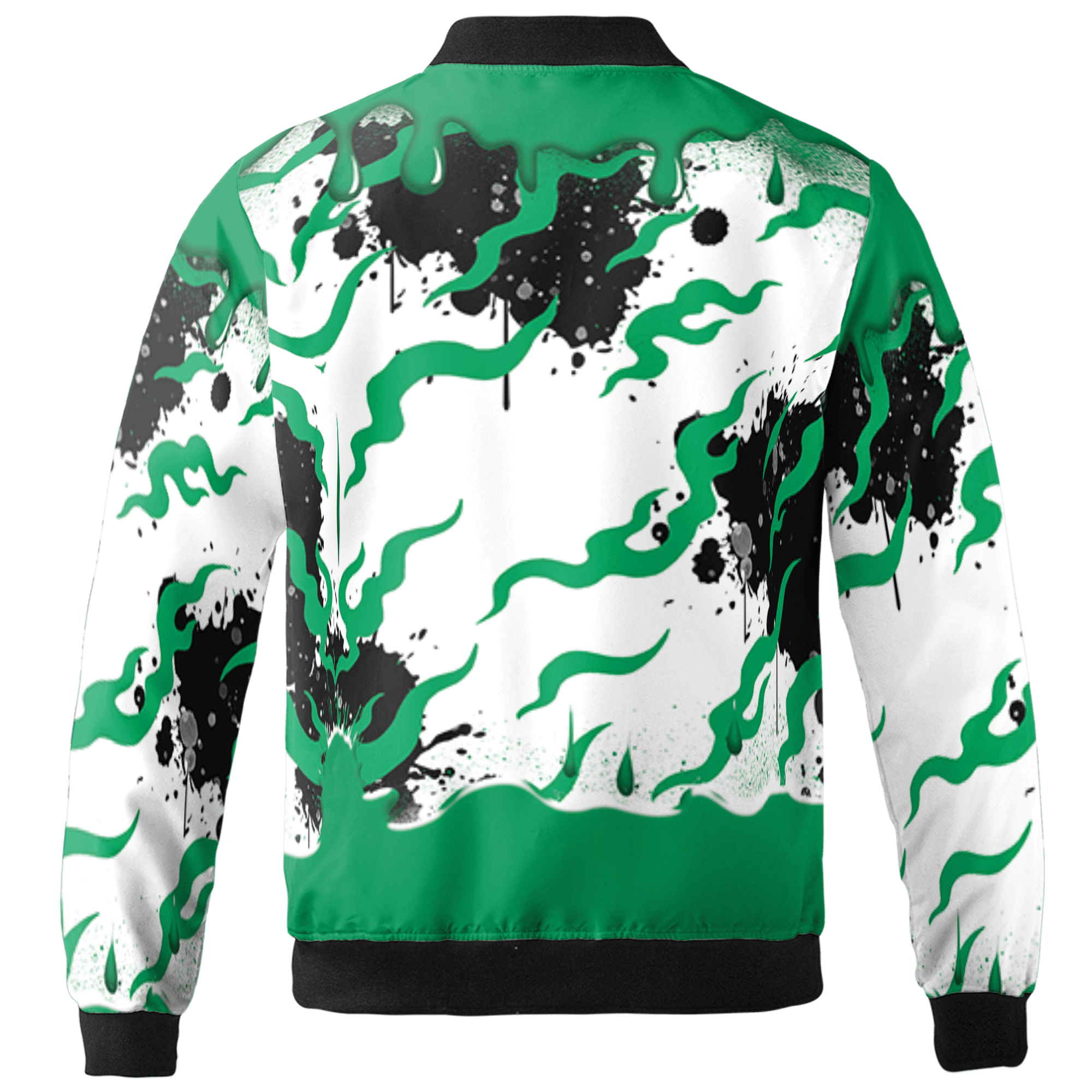 Lucky Green 5s Jacket Match Rare Breed 3D All-Over Print Drippin - NastyJamz