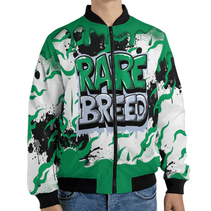 Lucky Green 5s Jacket Match Rare Breed 3D All-Over Print Drippin - NastyJamz