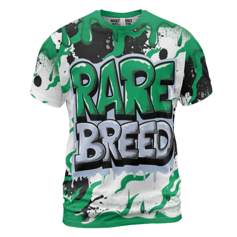 Lucky-Green-5s-T-Shirt-Match-Rare-Breed-3D-Drippin