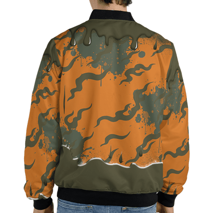 Olive 5s Jacket Match Rare Breed 3D All-Over Print Drippin - NastyJamz