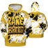 Yellow Ochre 6s Hoodie Match Rare Breed 3D All-Over Print Drippin - NastyJamz