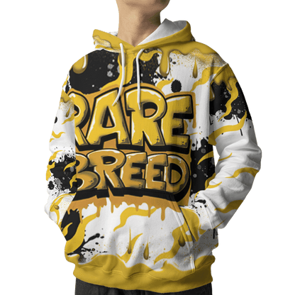 Yellow Ochre 6s Hoodie Match Rare Breed 3D All-Over Print Drippin - NastyJamz