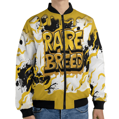 Yellow Ochre 6s Jacket Match Rare Breed 3D All-Over Print Drippin - NastyJamz