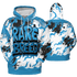 Powder Blue 9s Hoodie Match Rare Breed 3D All-Over Print Drippin - NastyJamz