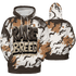 Jumpman Jack Hoodie Match Rare Breed 3D All-Over Print Drippin - NastyJamz