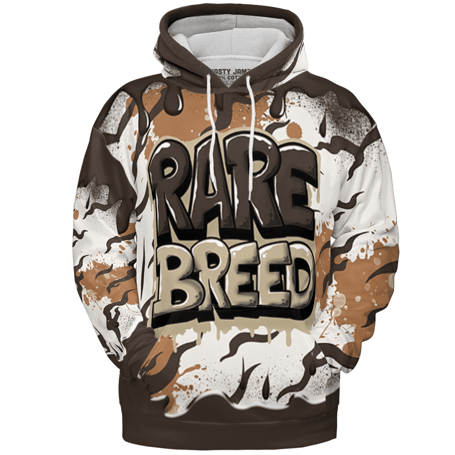 Jumpman Jack Hoodie Match Rare Breed 3D All-Over Print Drippin - NastyJamz