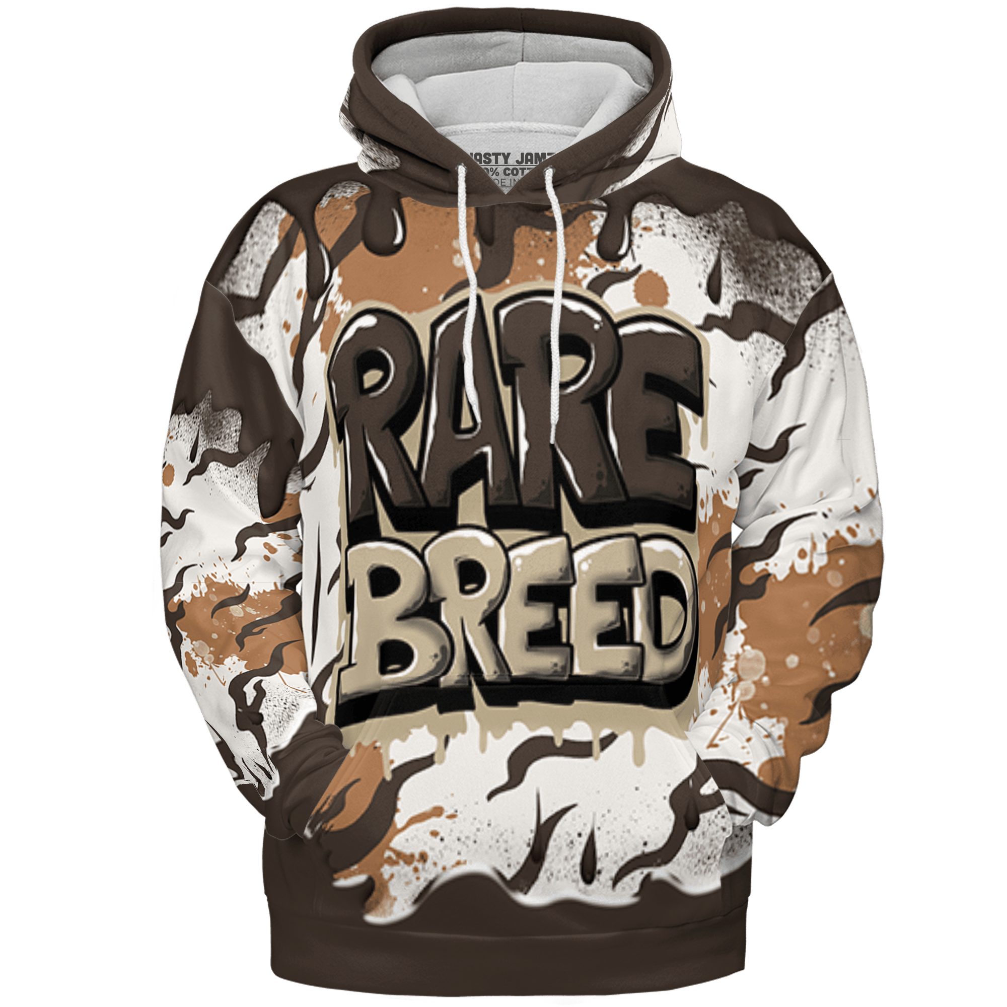 Jumpman Jack Hoodie Match Rare Breed 3D All-Over Print Drippin - NastyJamz
