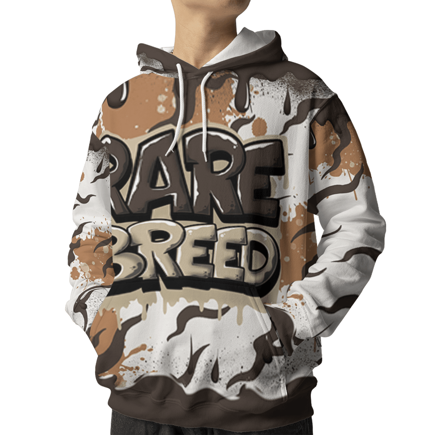 Jumpman Jack Hoodie Match Rare Breed 3D All-Over Print Drippin - NastyJamz
