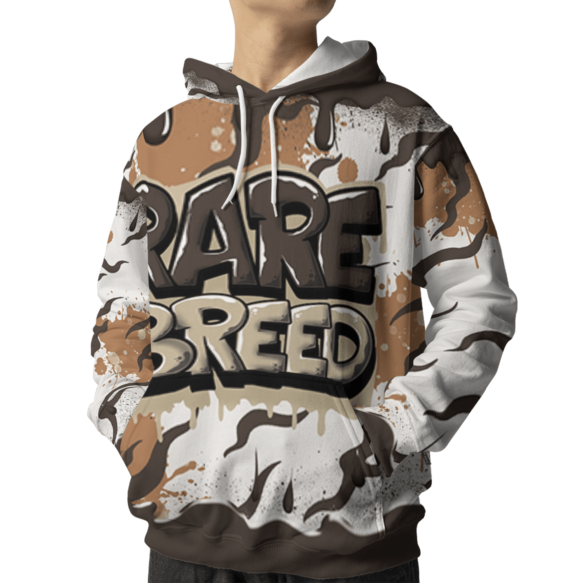 Jumpman Jack Hoodie Match Rare Breed 3D All-Over Print Drippin - NastyJamz