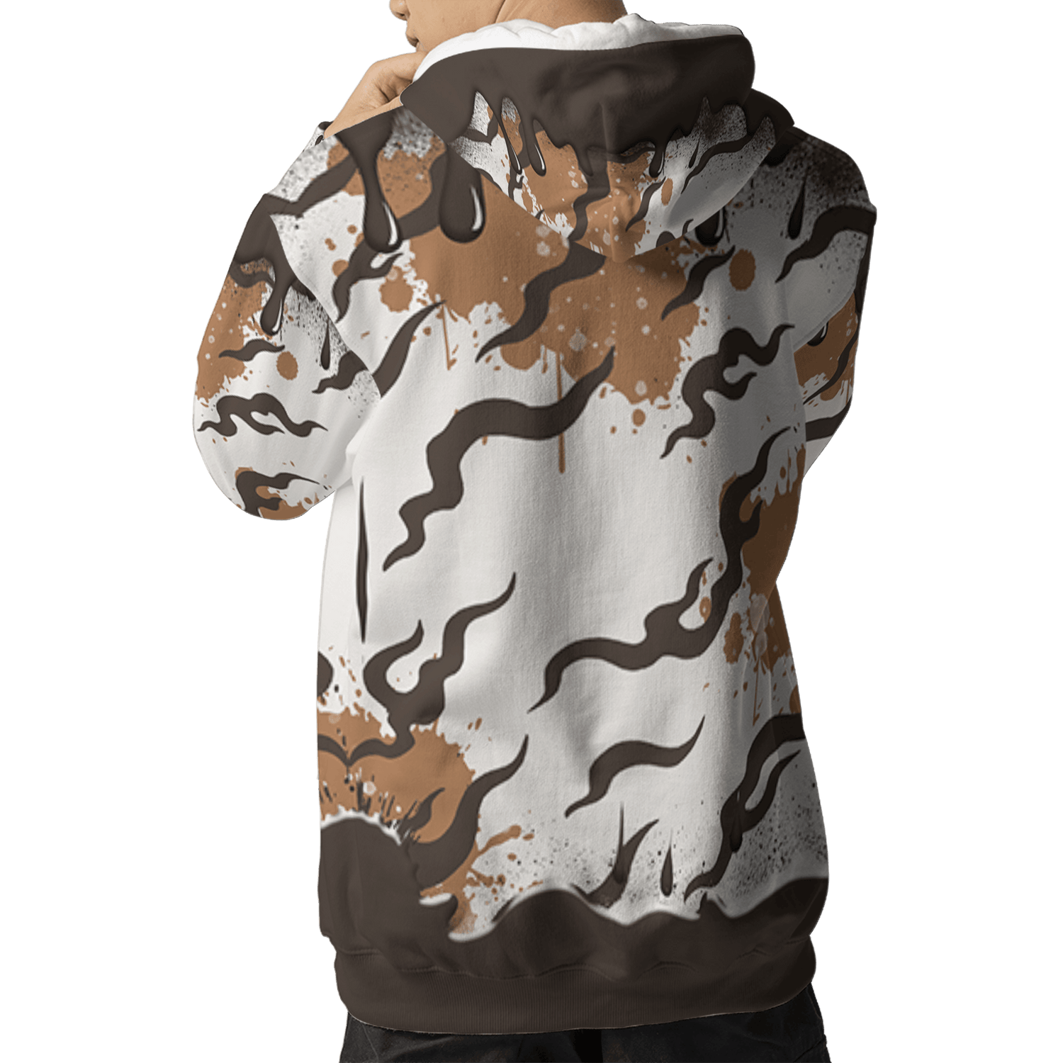 Jumpman Jack Hoodie Match Rare Breed 3D All-Over Print Drippin - NastyJamz