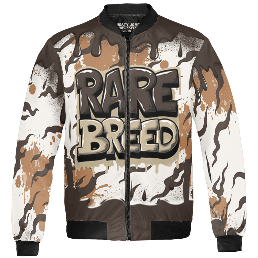 Jumpman Jack Jacket Match Rare Breed 3D All-Over Print Drippin - NastyJamz