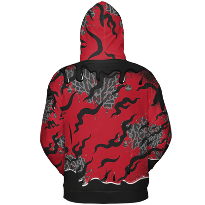 Spizike Low Bred Jacket Match Rare Breed 3D All-Over Print Drippin - NastyJamz