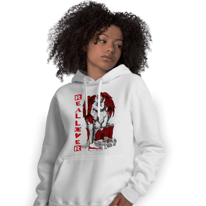 Cherry 11s Hoodie Match Real Lover Angel - NastyJamz