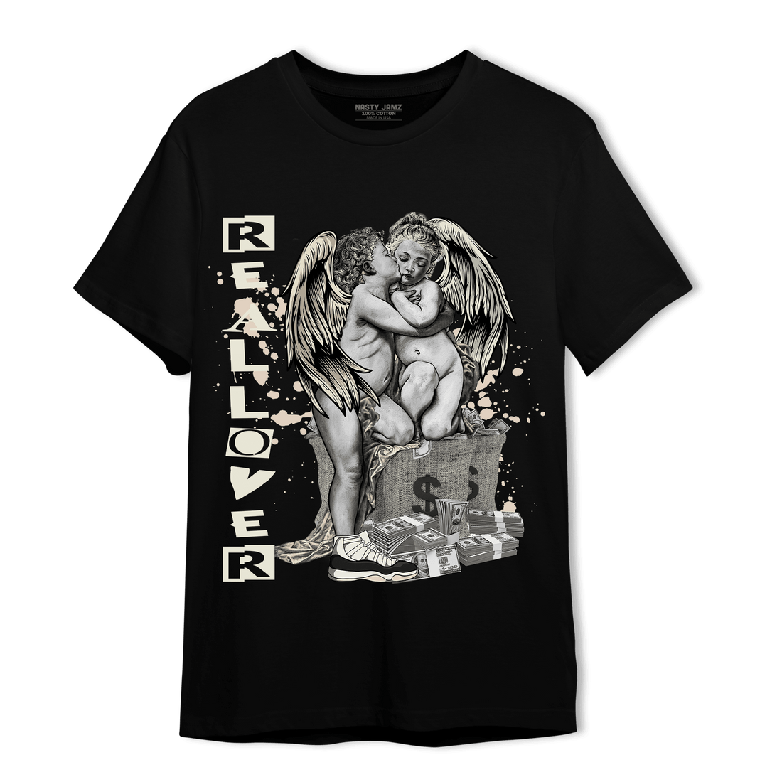 Neapolitan 11s T Shirt Match Real Lover Angel - NastyJamz
