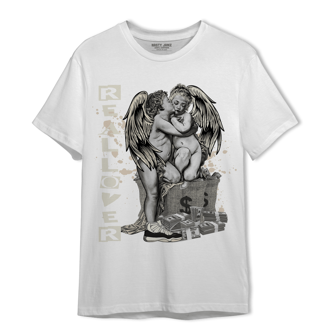 Neapolitan 11s T Shirt Match Real Lover Angel - NastyJamz