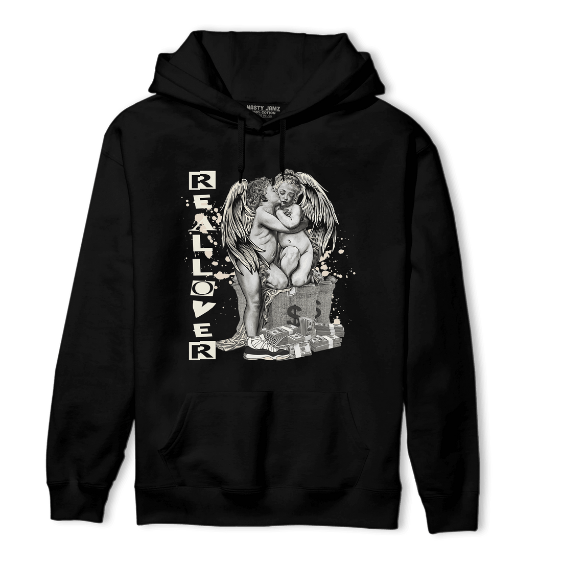 Neapolitan 11s Hoodie Match Real Lover Angel - NastyJamz
