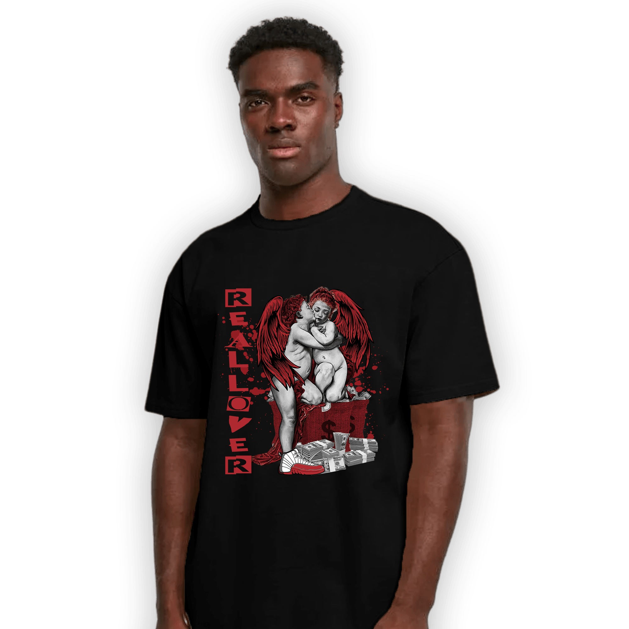 Cherry 12s T Shirt Match Real Lover Angel - NastyJamz