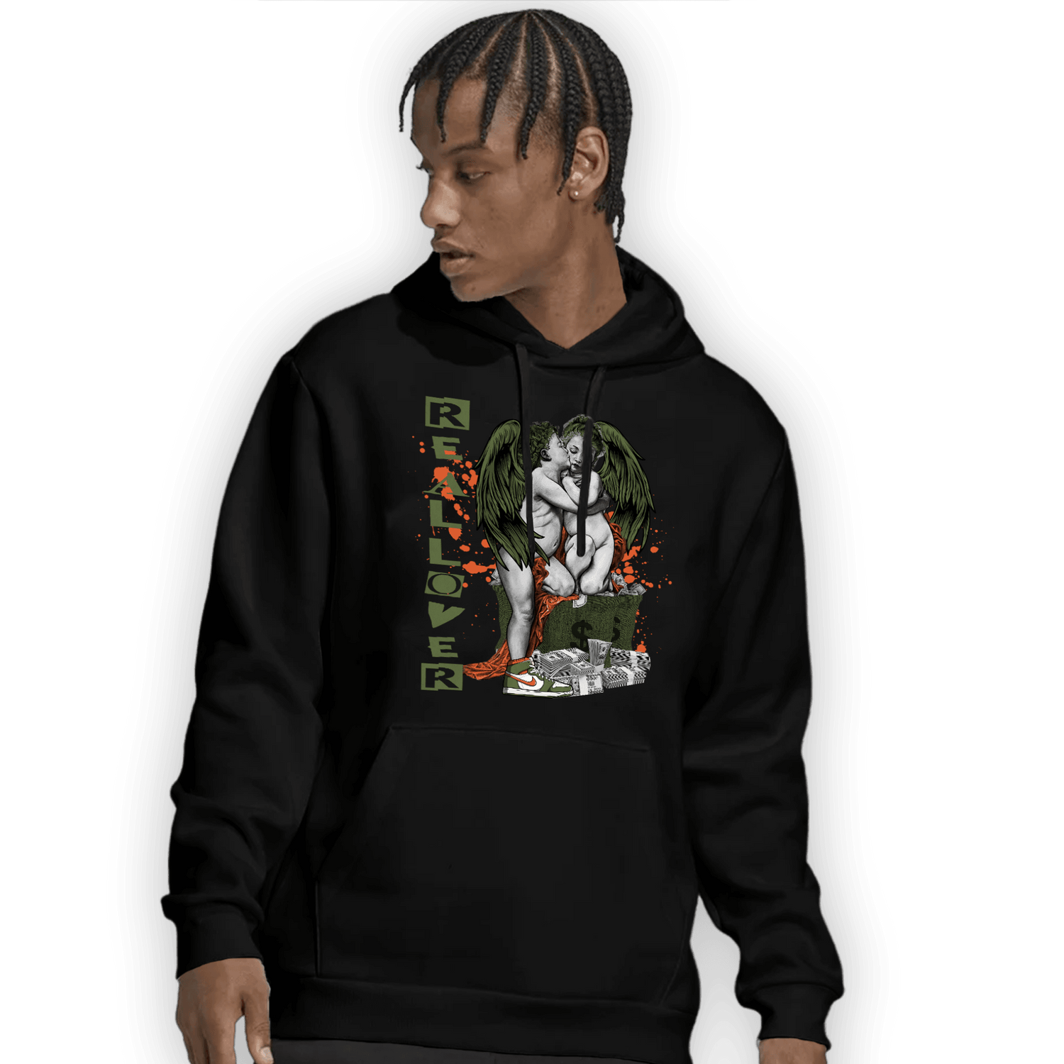 High OG Celadon 1s Hoodie Match Real Lover Angel - NastyJamz