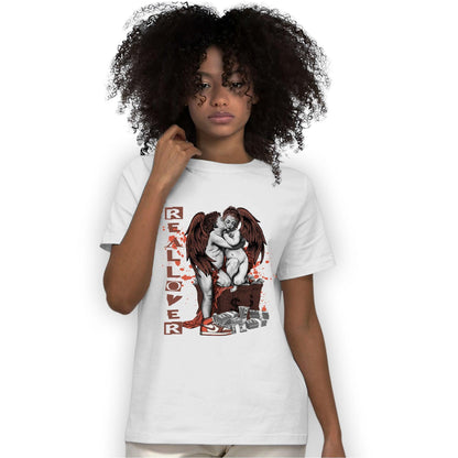 High OG Dusted Clay 1s T Shirt Match Real Lover Angel - NastyJamz