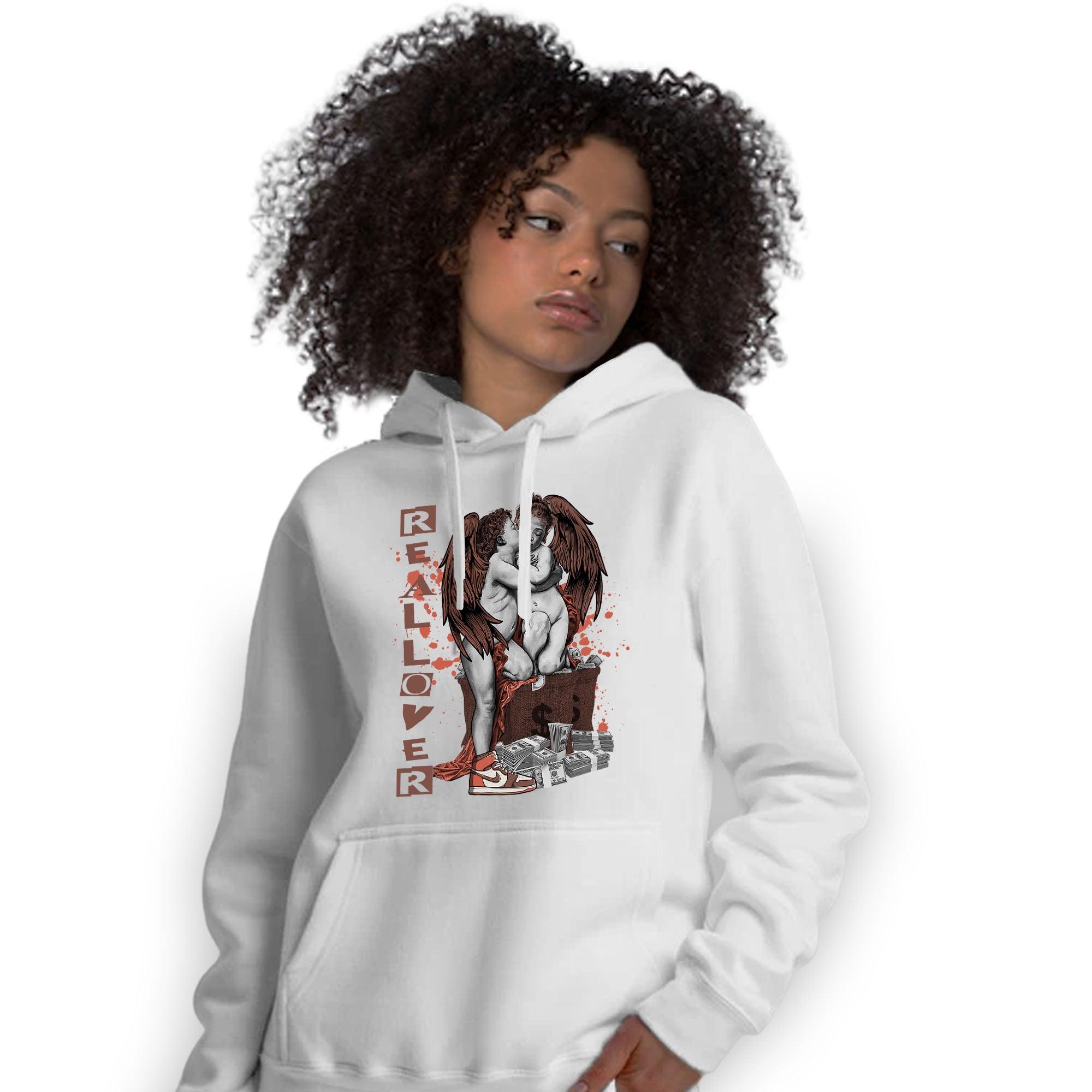 High OG Dusted Clay 1s Hoodie Match Real Lover Angel - NastyJamz