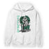 Green Glow 3s Hoodie Match Real Lover Angel - NastyJamz