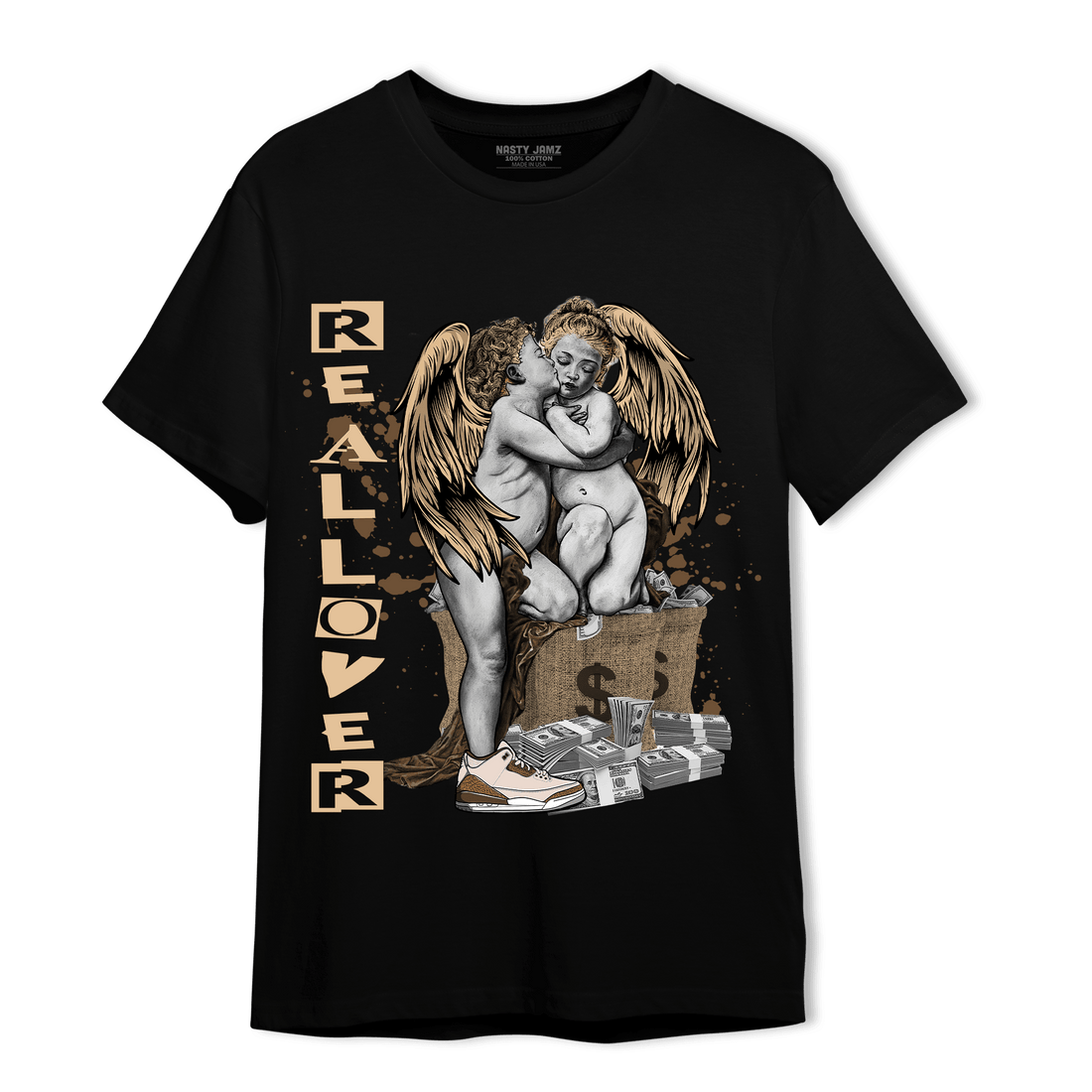 Palomino 3s T Shirt Match Real Lover Angel - NastyJamz