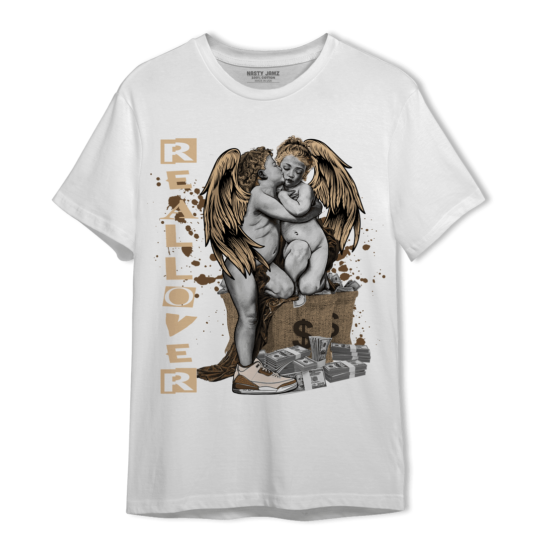 Palomino 3s T Shirt Match Real Lover Angel - NastyJamz