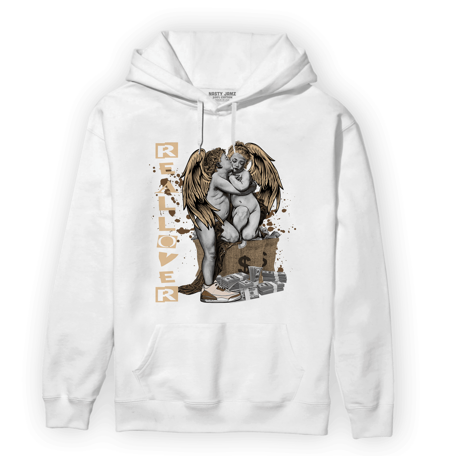 Palomino 3s Hoodie Match Real Lover Angel - NastyJamz