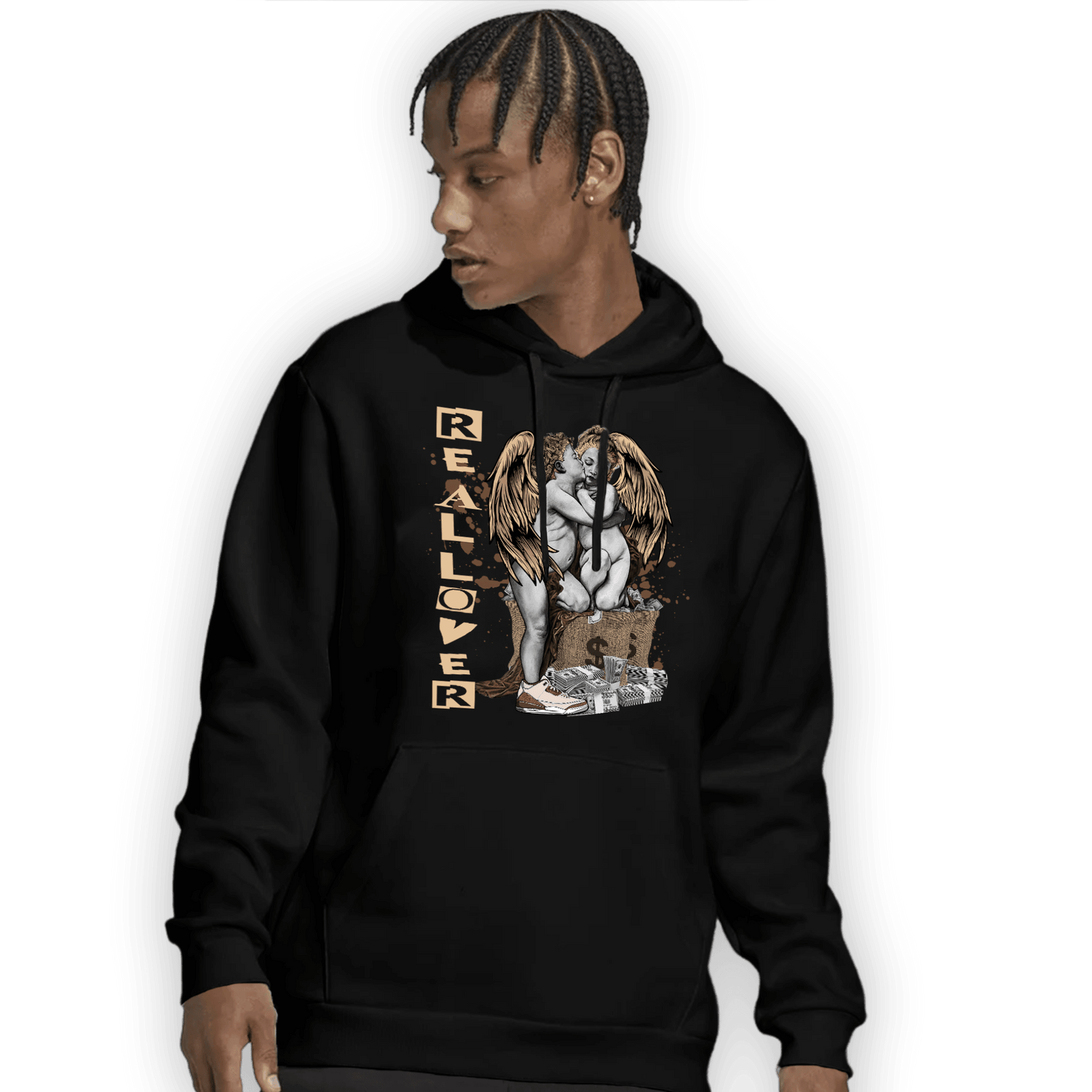 Palomino 3s Hoodie Match Real Lover Angel - NastyJamz