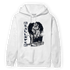 White Navy 3s Hoodie Match Real Lover Angel - NastyJamz