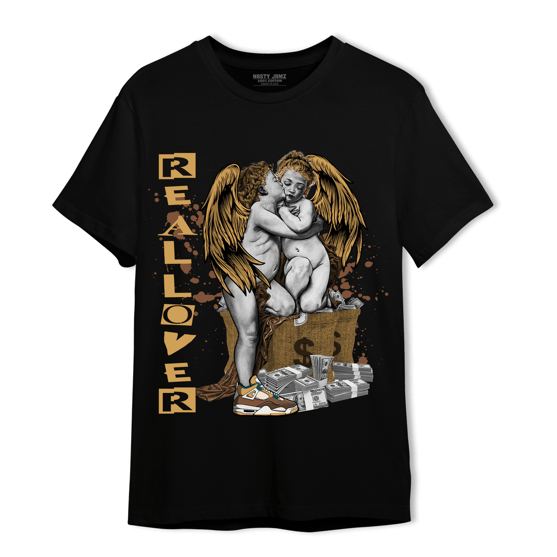 Cacao Wow 4s T Shirt Match Real Lover Angel - NastyJamz