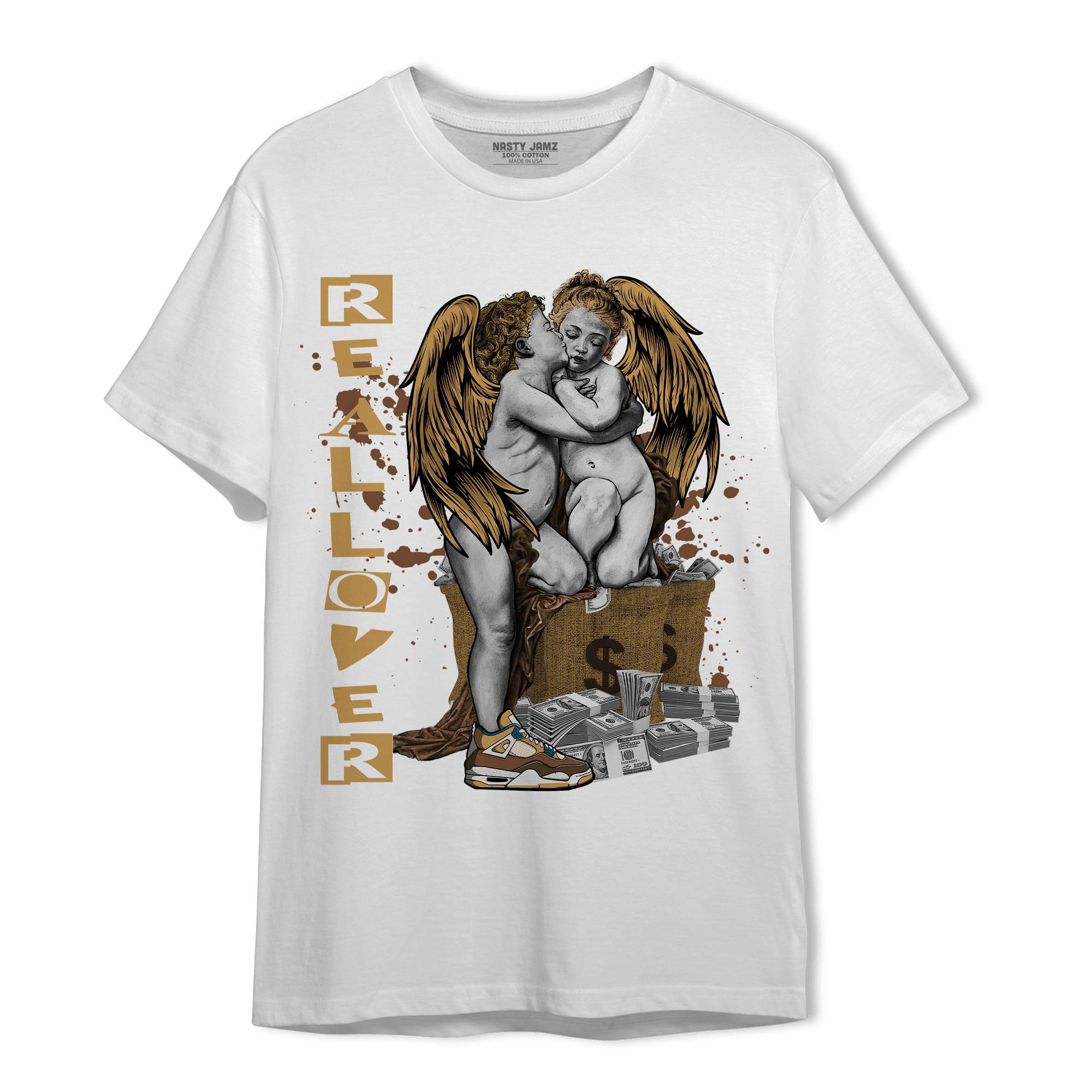 Cacao Wow 4s T Shirt Match Real Lover Angel - NastyJamz